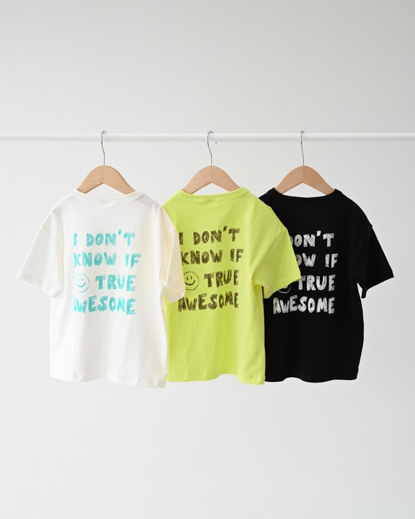 【セカンド】SMILE Tシャツ / ブラック