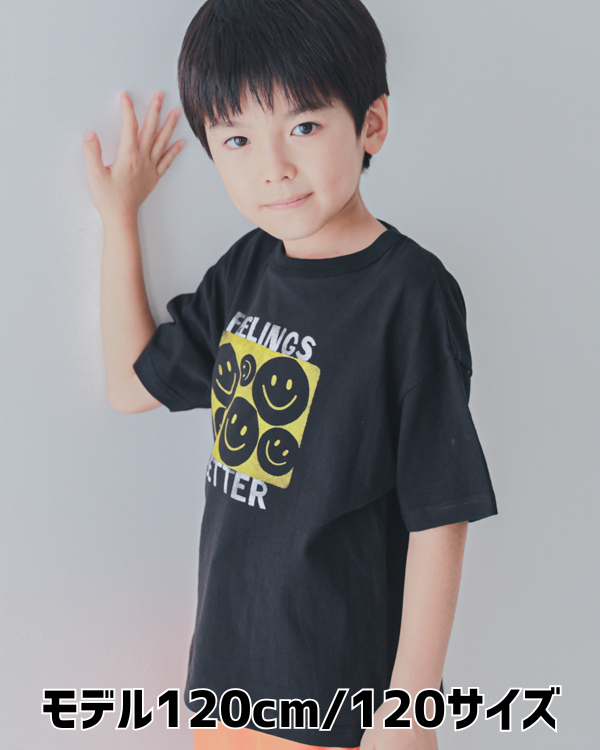 【セカンド】SMILE Tシャツ / ブラック