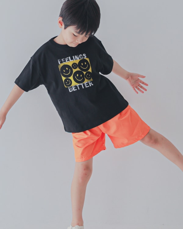 【セカンド】SMILE Tシャツ / ブラック