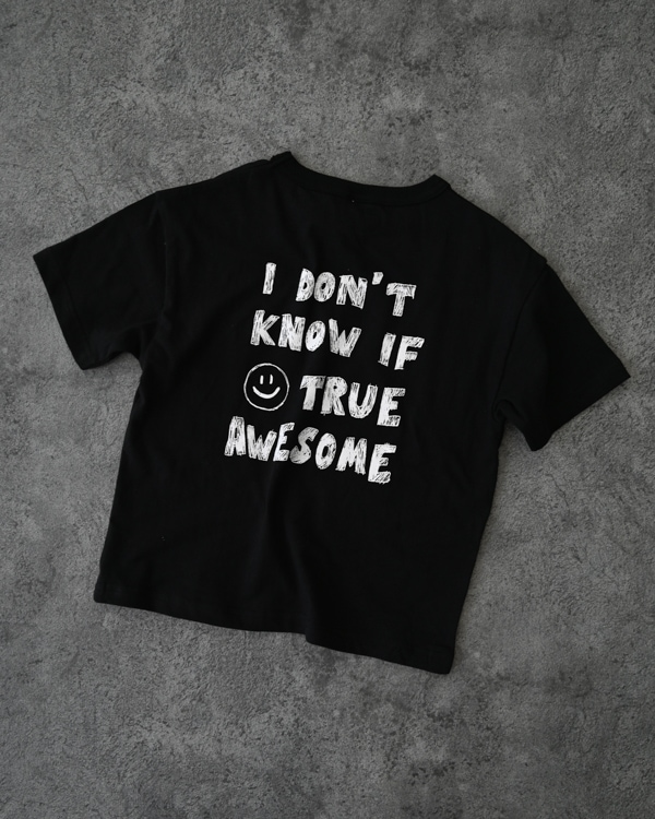 【セカンド】SMILE Tシャツ / ブラック