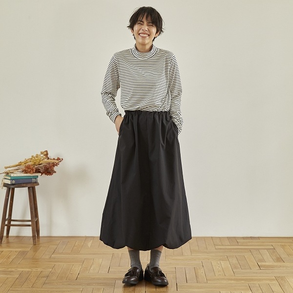 【25FW】バルーンスカート / ブラック