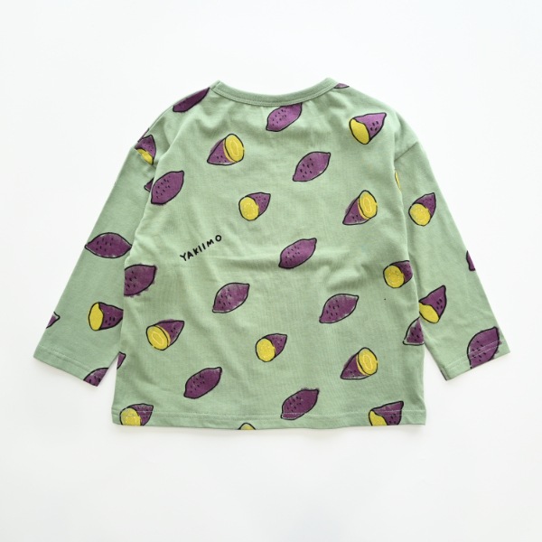 【25FW】やきいも ロングＴシャツ / オリーブ