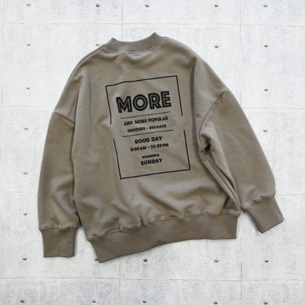 【25FW】WONDER トレーナー / ベージュ