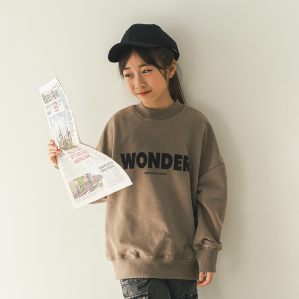 【25FW】WONDER トレーナー / ベージュ