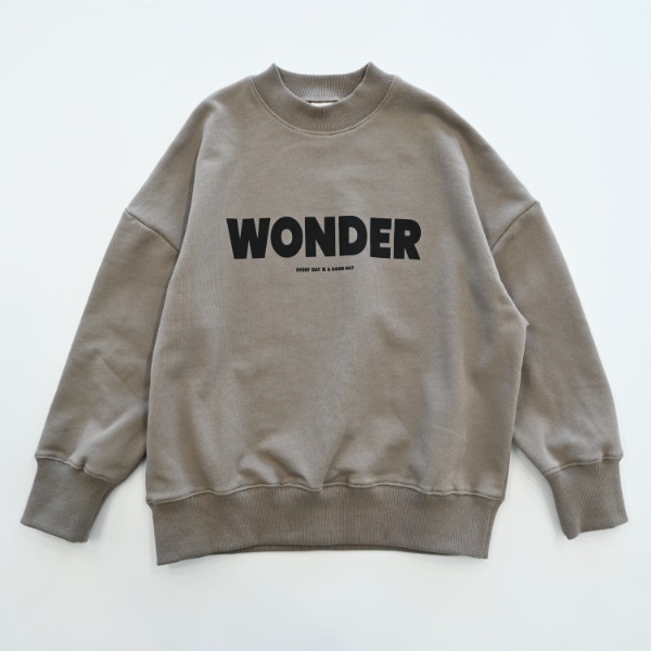 【25FW】WONDER トレーナー / ベージュ