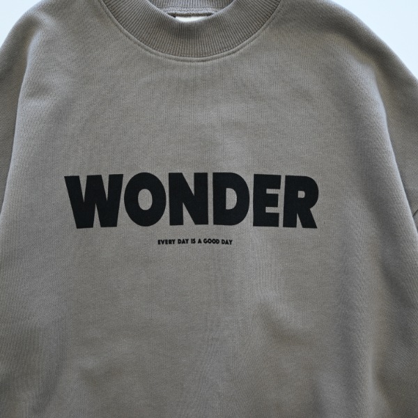 【25FW】WONDER トレーナー / ベージュ