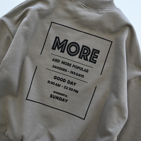 【25FW】WONDER トレーナー / ベージュ