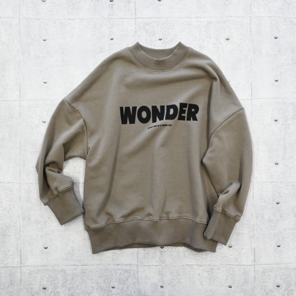 【25FW】WONDER トレーナー / ベージュ