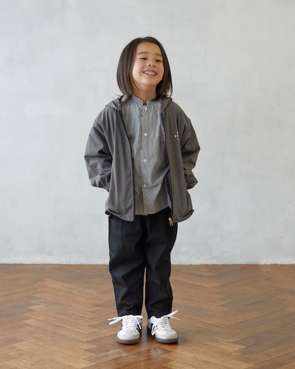 【26PS】フードジャケット / チャコールグレー