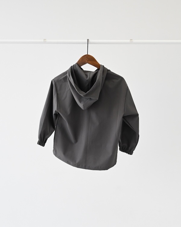 【26PS】フードジャケット / チャコールグレー