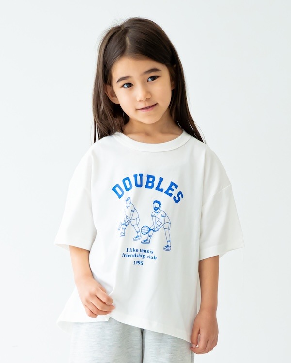 【フォブ】DOUBLES Tシャツ / ホワイト  