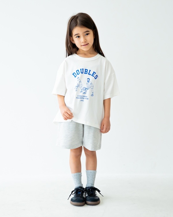 【フォブ】DOUBLES Tシャツ / ホワイト  