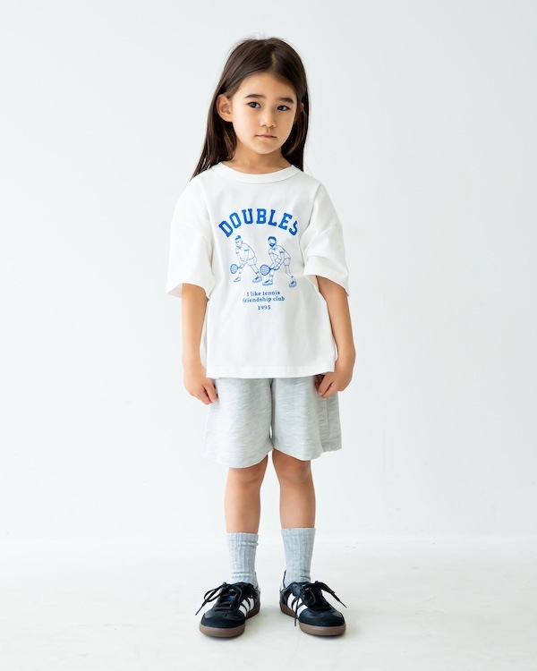 【フォブ】DOUBLES Tシャツ / ホワイト  