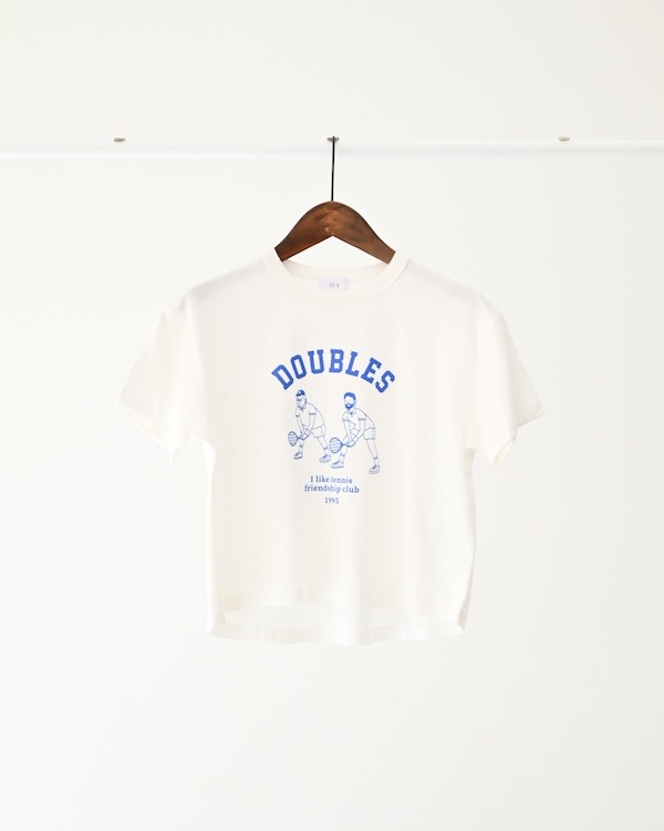 【フォブ】DOUBLES Tシャツ / ホワイト  