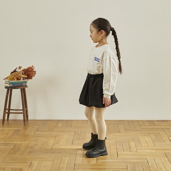 【25FW】FLOWERS L/S Tシャツ / ホワイト