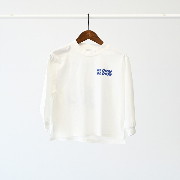 【25FW】FLOWERS L/S Tシャツ / ホワイト
