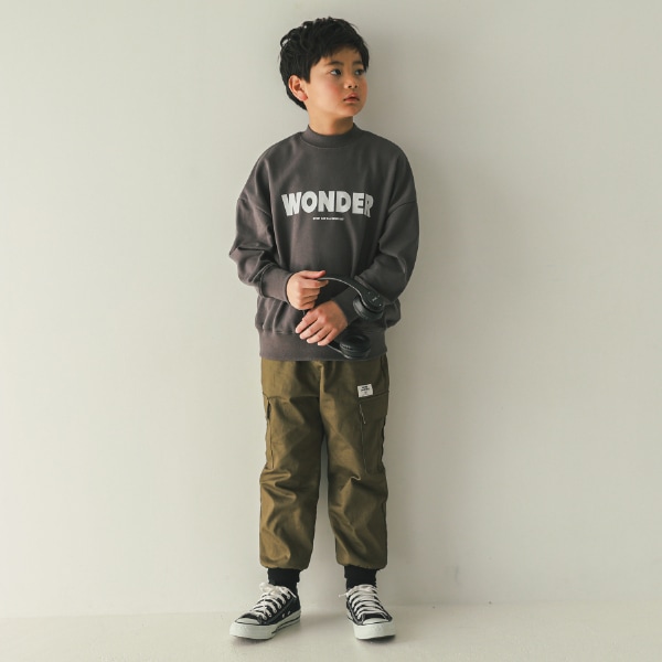 【25FW】WONDER トレーナー / チャコールグレー