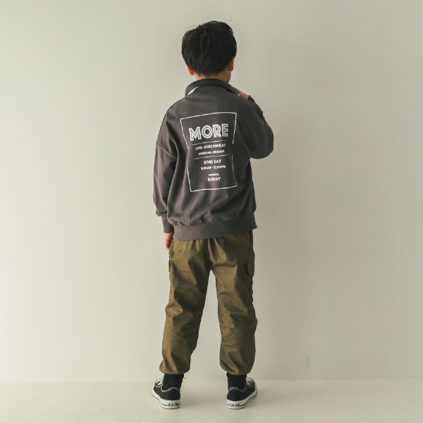 【25FW】WONDER トレーナー / チャコールグレー