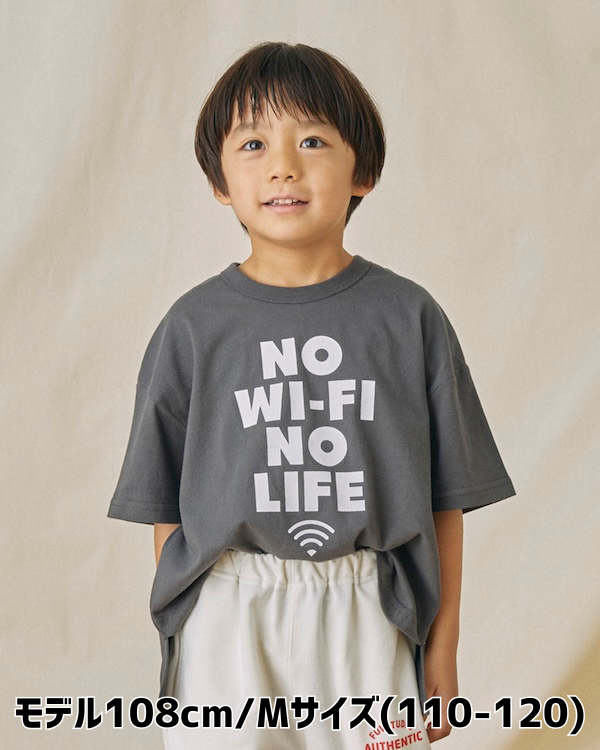 【フォブ】Wi-Fi Tシャツ / チャコールグレー