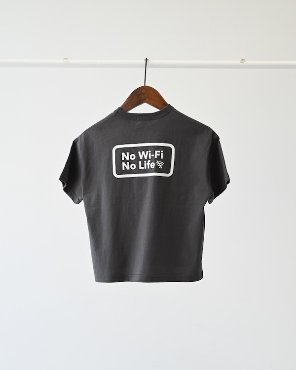 【フォブ】Wi-Fi Tシャツ / チャコールグレー