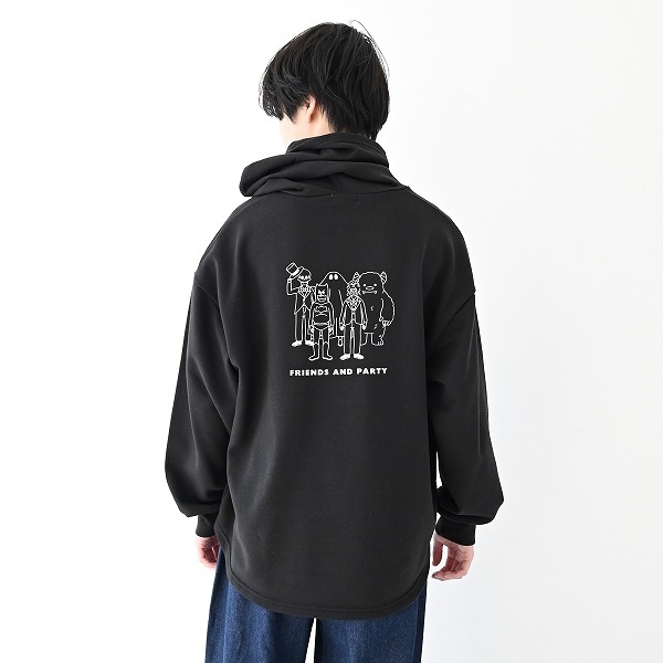 【25FW】FRIENDS パーカー / ブラック