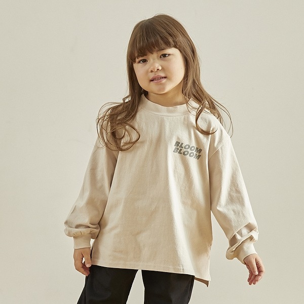 【25FW】FLOWERS L/S Tシャツ / サンド