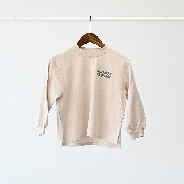 【25FW】FLOWERS L/S Tシャツ / サンド