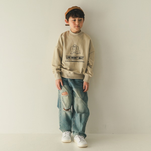 【25FW】GORILLA トレーナー / サンド