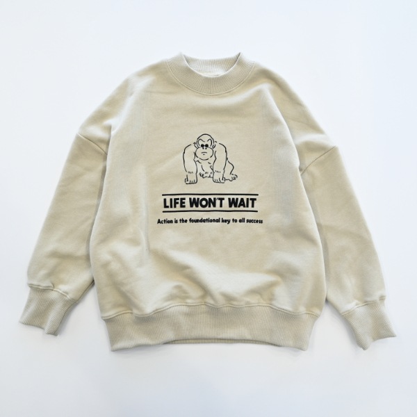 【25FW】GORILLA トレーナー / サンド