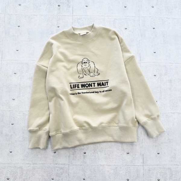 【25FW】GORILLA トレーナー / サンド