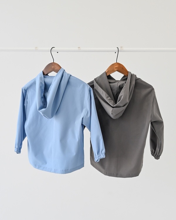 【フォブ】フードジャケット / チャコールグレー