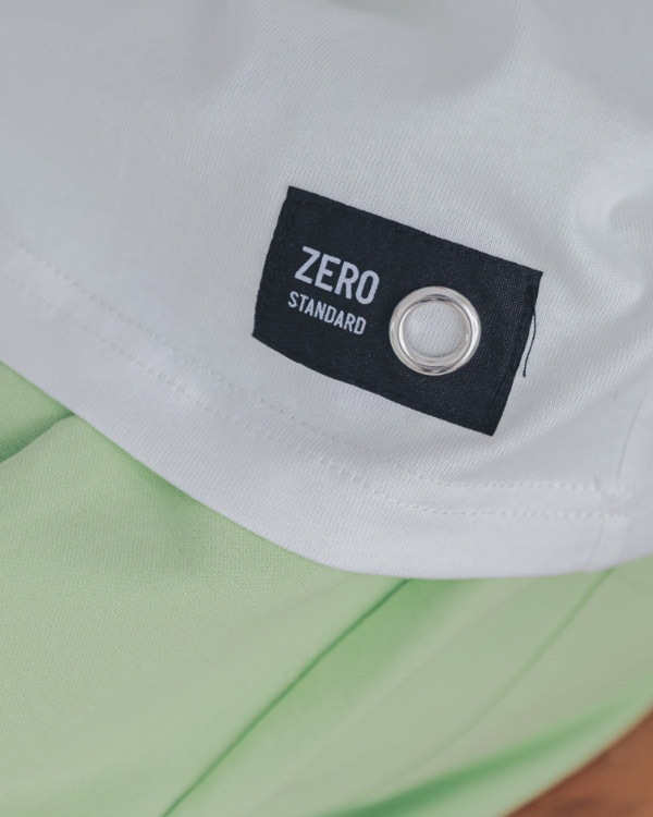 【ゼロスタンダード】ENJOYロングTシャツ / オフホワイト