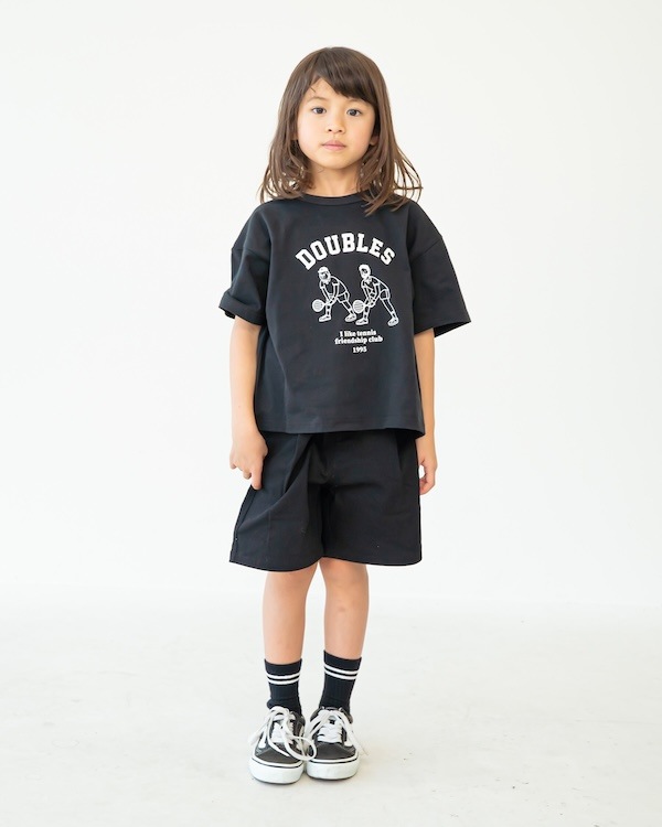 【フォブ】DOUBLES Tシャツ / ブラック  