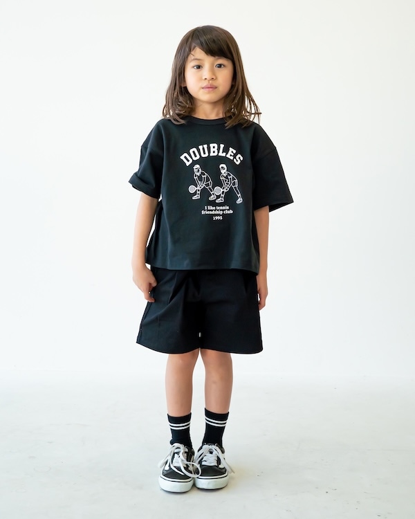 【フォブ】DOUBLES Tシャツ / ブラック  