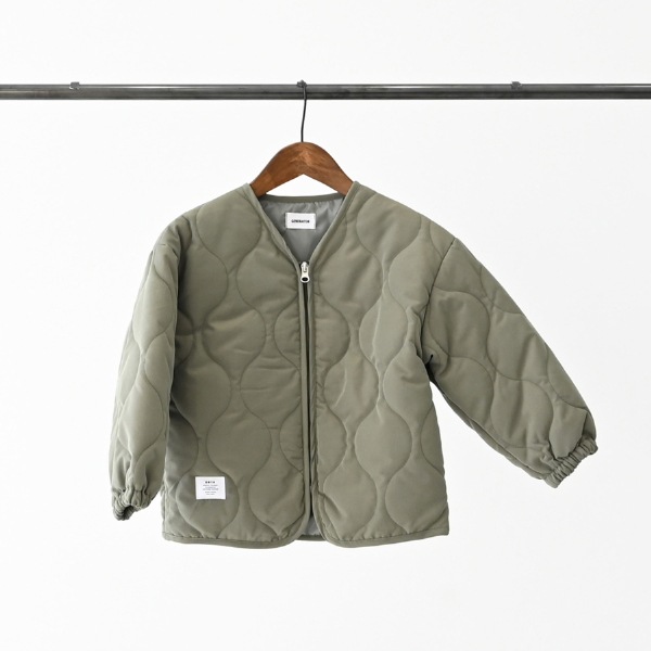 【25FW】キルティングジャケット / カーキ