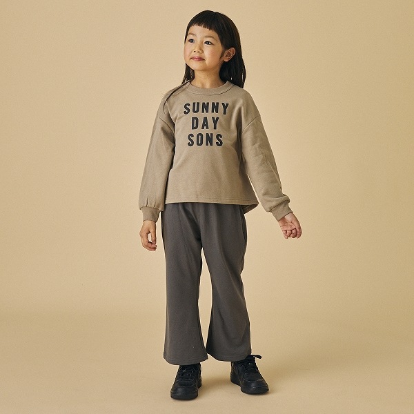 【25FW】フレアパンツ / チャコールグレー