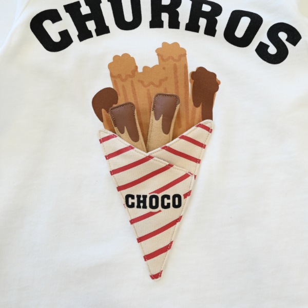 【25FW】チュロス ロングＴシャツ / オフホワイト