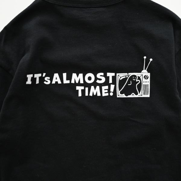 【25FW】おばけポケット ロングＴシャツ / ブラック