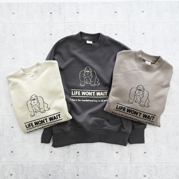 【25FW】GORILLA トレーナー / ベージュ