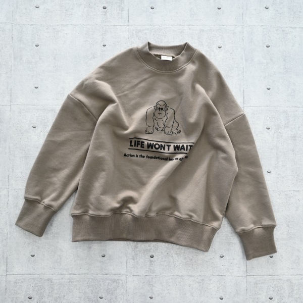 【25FW】GORILLA トレーナー / ベージュ