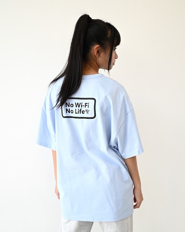 【フォブ】Wi-Fi Tシャツ / サックス