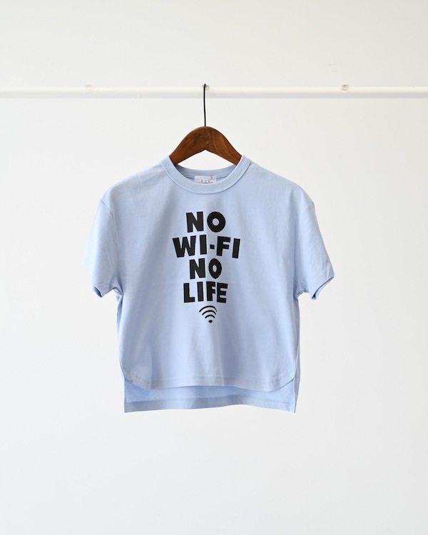 【フォブ】Wi-Fi Tシャツ / サックス