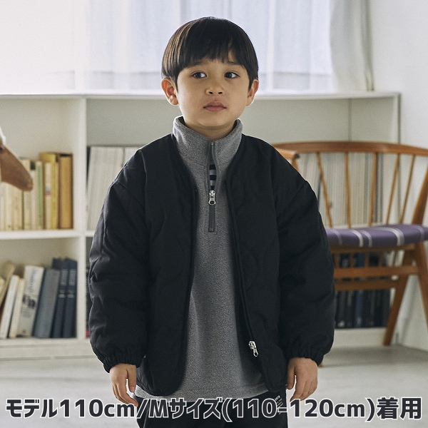 【25FW】キルティングジャケット / ブラック