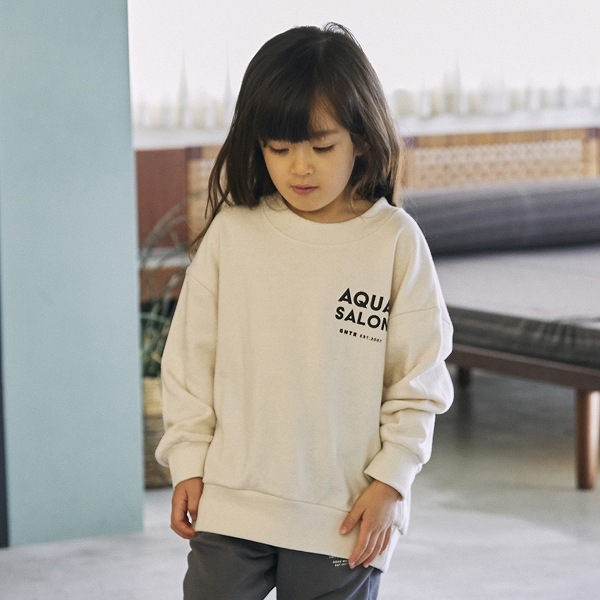 【25FW】AQUASALON トレーナー / アイボリー