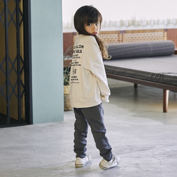 【25FW】AQUASALON トレーナー / アイボリー