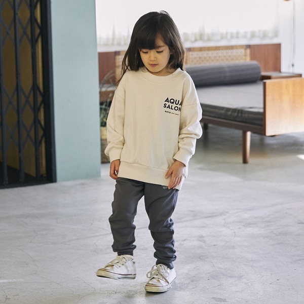 【25FW】AQUASALON トレーナー / アイボリー