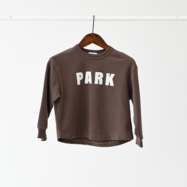 【25FW】PARK トレーナー / アッシュブラウン