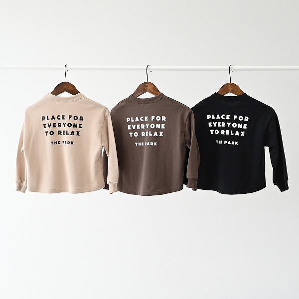 【25FW】PARK トレーナー / アッシュブラウン