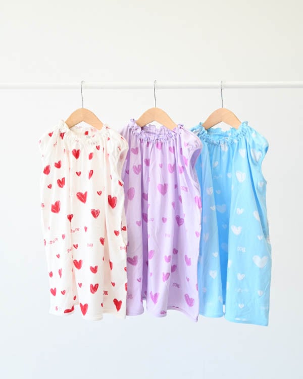 【26SS】ハート ワンピース / オフホワイト