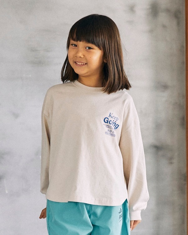 【ジェネレーター】Keep Going L/S Tシャツ / サンド